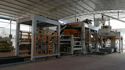 廣西紫荊科技8型機生產彩磚