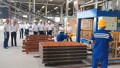 與某國企合作的固廢制磚項(xiàng)目