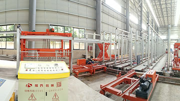 RGV子母車全自動(dòng)制磚線