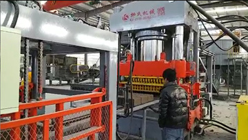 液壓磚機(jī)處理固廢、泥巴磚