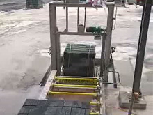 自動(dòng)收磚機(jī)、碼垛機(jī)帶浸水效果